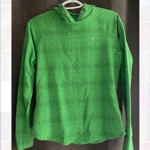 Nike dry fit hooded pull over. Size medium